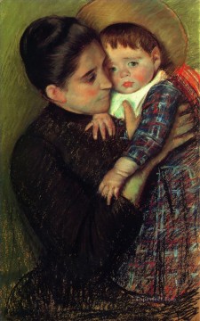  Helene Pintura - Helene de Septeuil madres hijos Mary Cassatt